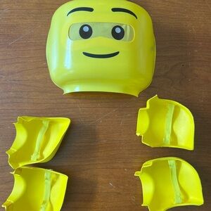 Lego costume accessories children’s mask and hands